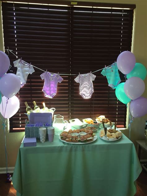 See more ideas about purple baby, baby shower purple, party. Mint and lavender baby shower theme | Lavender baby ...