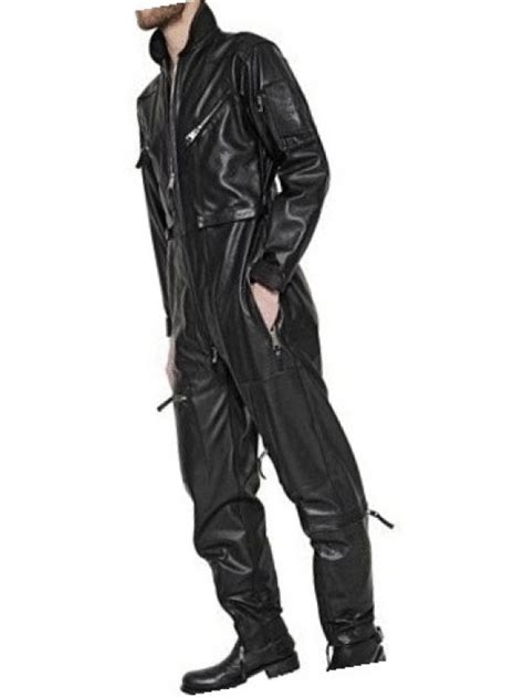 Leather Jumpsuit Men Zippileather Store