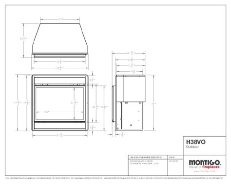 Montigo Outdoor H38vo Ventless Fireplace Hearth Appliances