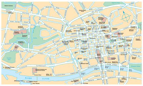 Glasgow Map Street