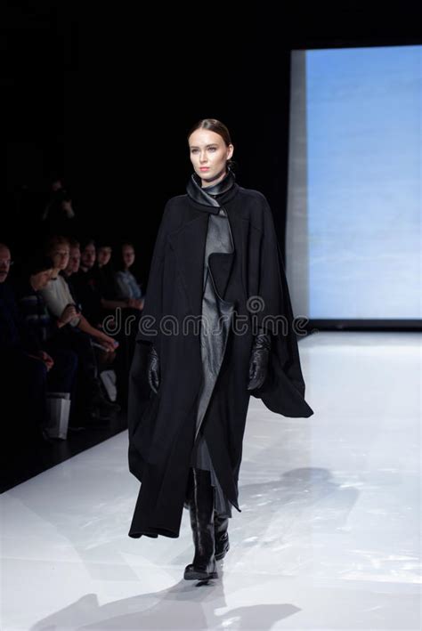 St Petersburg Fashion Week Overview 2015 Editorial Stock Photo Image