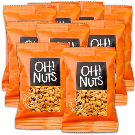 Chefs Blend Peanuts Snack Pack 12 Ct Single Serve Nuts Snack Packs