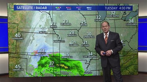 St Louis Area Weather Forecast Snow Timeline Tuesday Wednesday