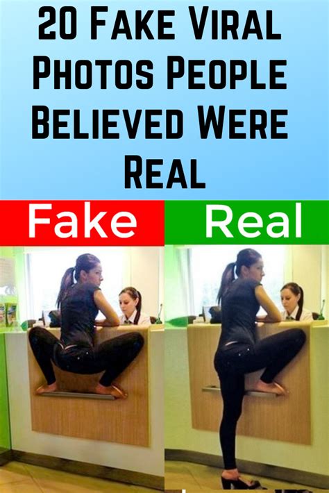 20 Fake Viral Photos People Believed Were Real Fun Facts About Love Fun Facts Scary Laughing