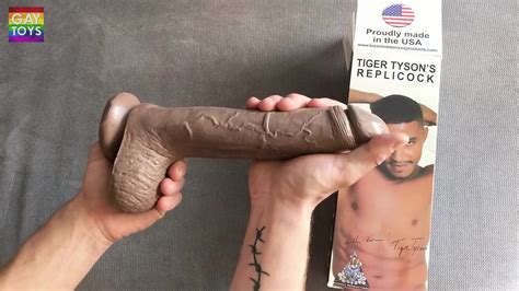 Tiger Tyson Replicock 10 Inches Pornstar Monster Dildo For Gay Free