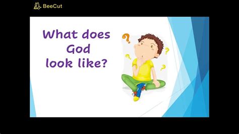 What Does God Look Like A Sunday School Lesson Youtube