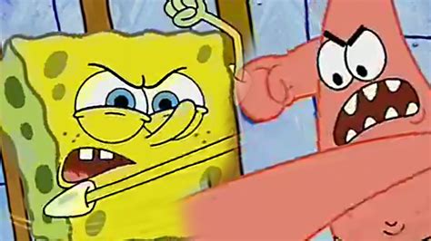 Spongebob And Patrick Fighting For 1 Hour Youtube