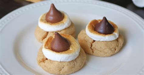 The Best Hershey Kiss Smores Cookies Kindly Unspoken