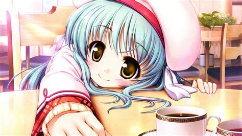 Anime Girl Beautiful Smile Happy Girls Wallpapers Hd Desktop And