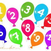 1 To 10 Numbers Background PNG Image | PNG All