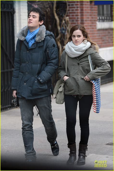 Emma Watson And Will Adamowicz Romantic Stroll After Valentines Day