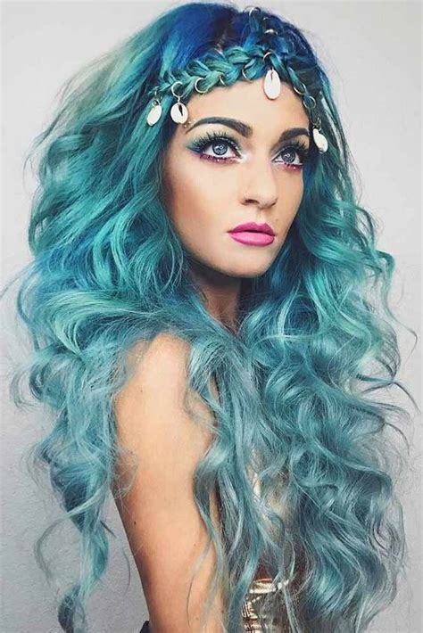 Pin By Toneysha On Cute Things I Like Halloween Hair Mermaid Hair