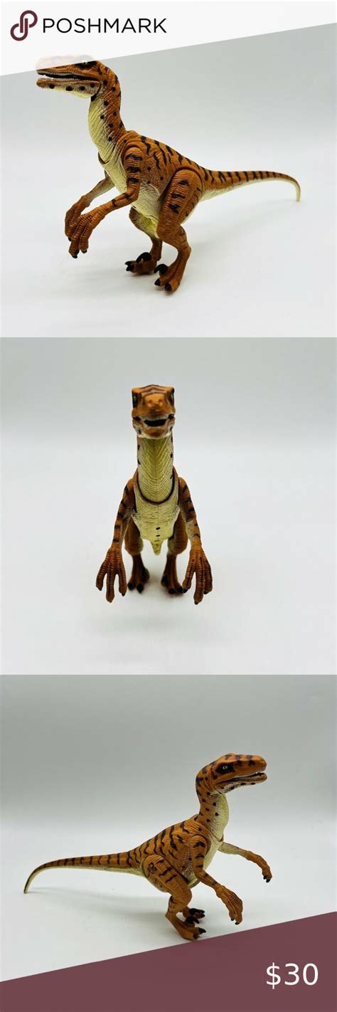 Jurassic Park Lost World Electronic Velociraptor Snap Jaw Kenner Not