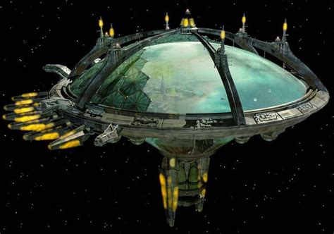 Star Trek Voyager Species 8472 Training Station Space Station