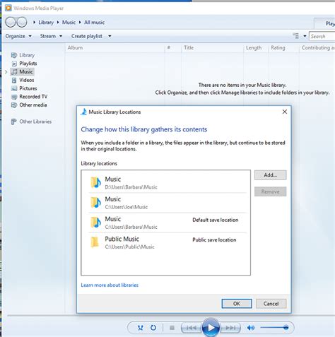 Windows Media Player Doesnt Update Songs Info In The Music Library Folder