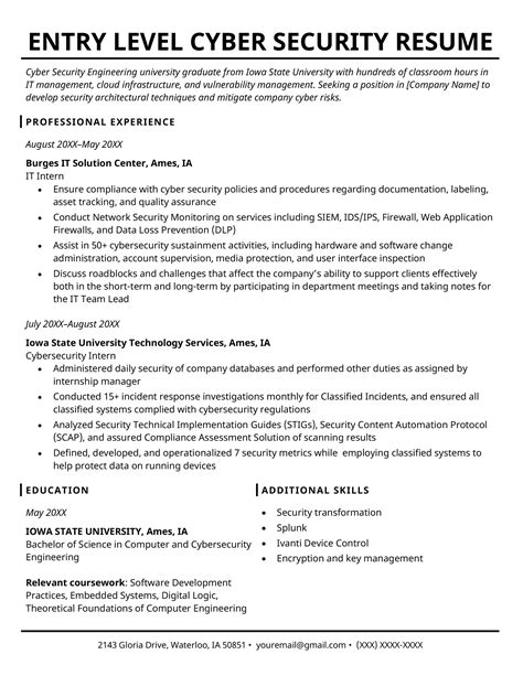 11 Information Technology It Resume Examples For 2024
