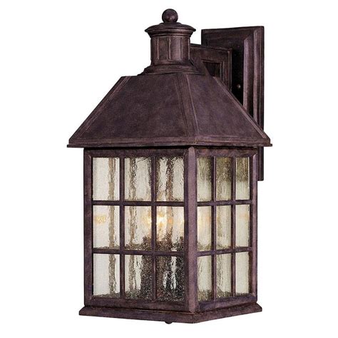 Shop 185 In H Sunset Bronze Outdoor Wall Light At