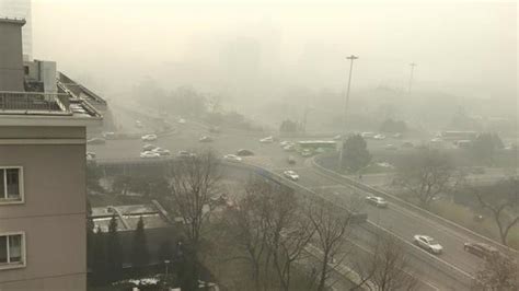 Pollution in china — beijing air on a day after rain (left) and a sunny but smoggy day (right) pollution is causing. Air pollution "beyond index" in Bejing as China, U.S ...