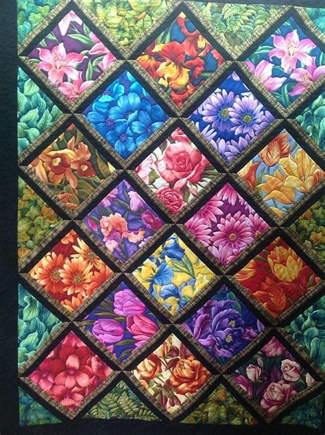 Printable Flower Quilt Patterns