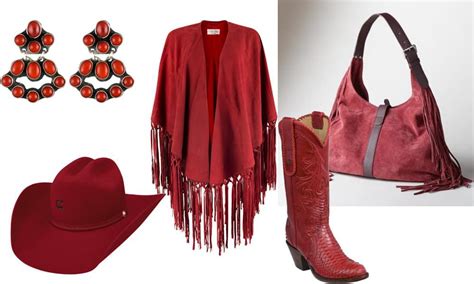 Ravishing Red Outfits Cowgirl Magazine