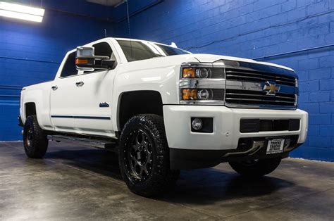 If you were looking for a decent diesel rig that will perfectly handle towing, hauling, long road trips, desert trails and look awesome while doing all of that, this is the offer you can not pass up. Used Lifted 2015 Chevrolet Silverado 2500 High Country 4x4 ...