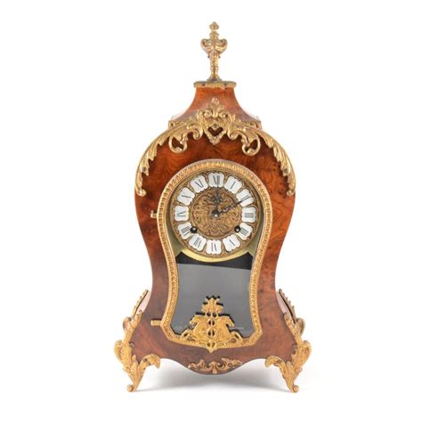 A Reproduction 8 Day Boulle Type Mantel Clock By Franz Herm