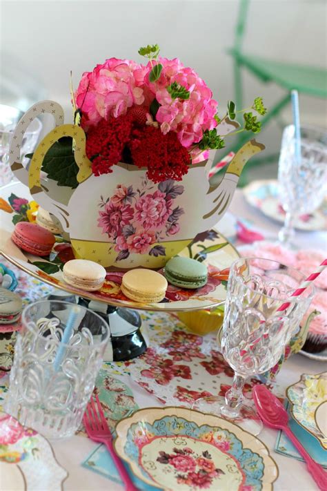 For The Love Of Character Tea Party Table Settings Fit For A Queen
