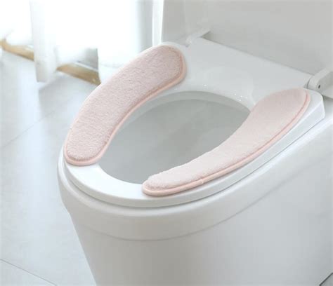 Elongated Padded Toilet Seat Covers Velcromag