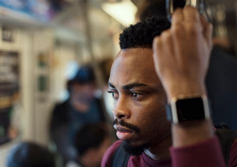 Premium Photo Man On A Train