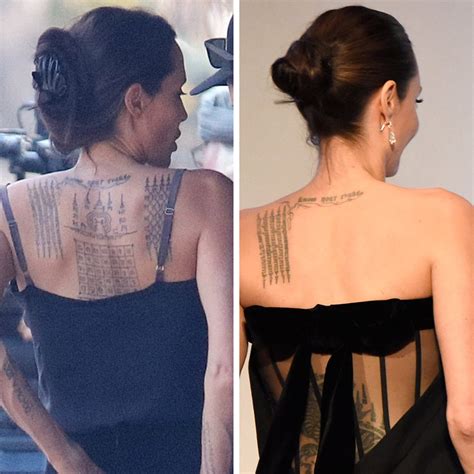 Angelina Jolie Tattoos Ontdek De Betekenis En Verborgen Verhalen Klik Hier