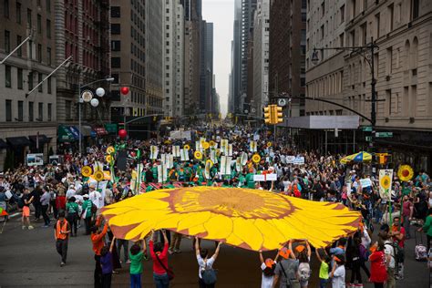 Taking A Call For Climate Change To The Streets The New York Times