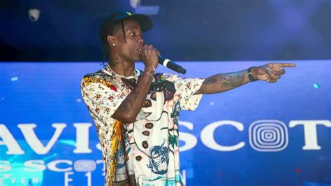 Travis Scott Hits Miami Club For First Public Performance After