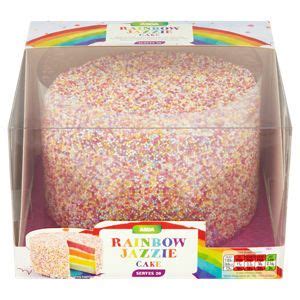 Many asda cake designs feature a celebratory happy birthday message that makes them great since the store does not do custom orders, you cannot order a unique wedding cake from asda. ASDA Rainbow Jazzie Cake - ASDA Groceries | Asda birthday cakes, Asda rainbow cake, Online food ...