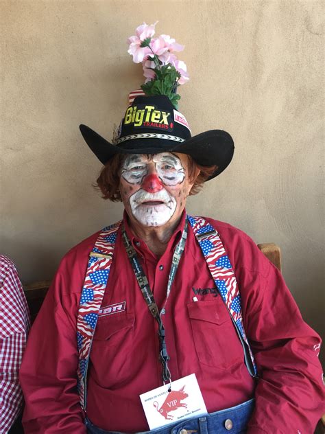 Chasing Santa Fe Rodeo Clown Portraits
