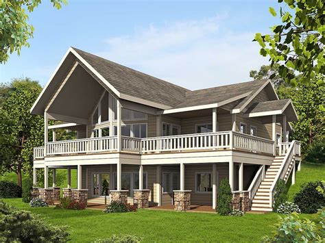 Plan 35511gh Mountain House Plan With Up To Four Bedrooms Mountain