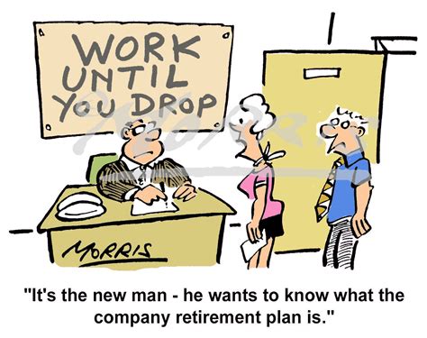 Retirement Cartoon Retirement Comic Ref 3741col Business Cartoons