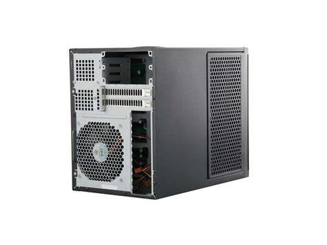 Silverstone Ds380b Black Premium 8 Bay Small Form Factor Nas Chassis