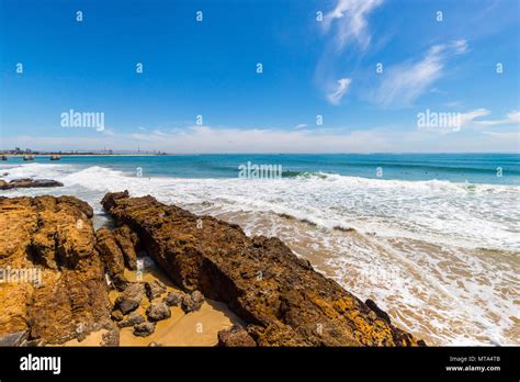 Port Elizabeth Beach Stock Photo Alamy