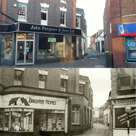 Court St And High St Stourbridge Now And Then Approx Circa 1959 And