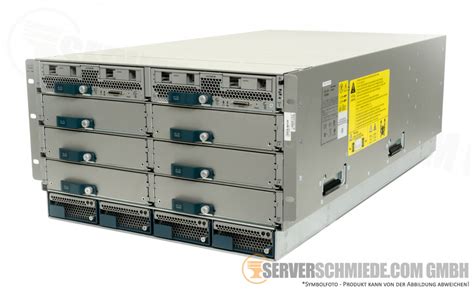 Cisco Ucs 5108 Blade Server Chassis B200 M3 M4 M5 B420 Inkl 4x Psu 2x