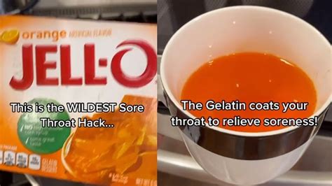 Heres How Tiktoks Jell O Tea Sore Throat Cure Really Works