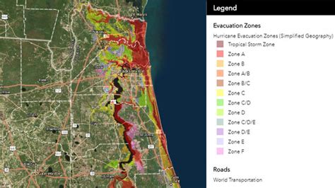 Know Your Flood Evacuation Zone Florida Evacuation Route Map Free Printable Maps
