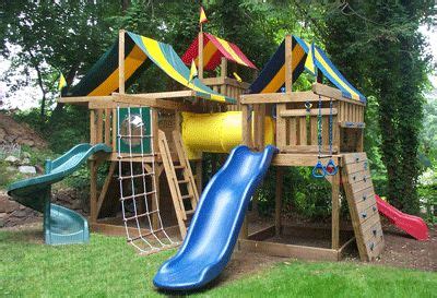 Use these guidelines to reduce backyard, playground, and pool hazards. Jungle Fort Campus Tower Playground, WOW! | Emmett's board ...