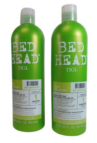 Tigi Bed Head Re Energize Shampoo Conditioner Duo Oz