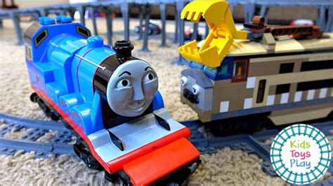 Add a photo to this gallery. Thomas and Friends Lego Great Race Gordon vs Spencer - YouTube