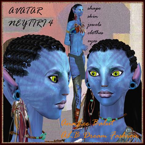 Second Life Marketplace Alb Neytiri Avatar Costume Skin Carnival