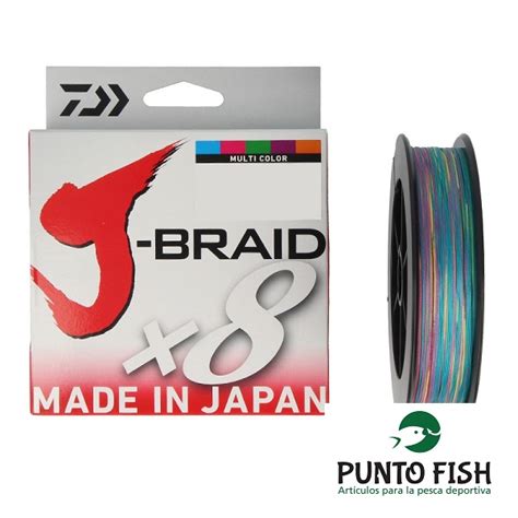 Daiwa J Braid M Multicolor Mm Punto Fish