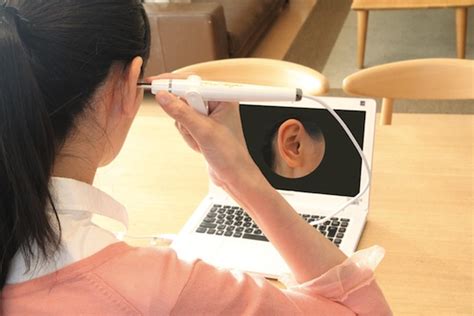 ear scope windows by coden — the hi tech mimikaki ear pick for cleaning your ears japan trends