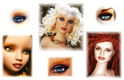 How To Repaint Barbies And Other Dolls FeltMagnet