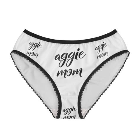 Aggie Mom Panties Aggie Mom Underwear Briefs Cotton Briefs Etsy
